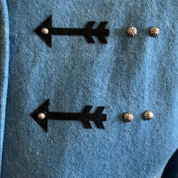 Vintage western style studded jacket - Picture 3 of 7